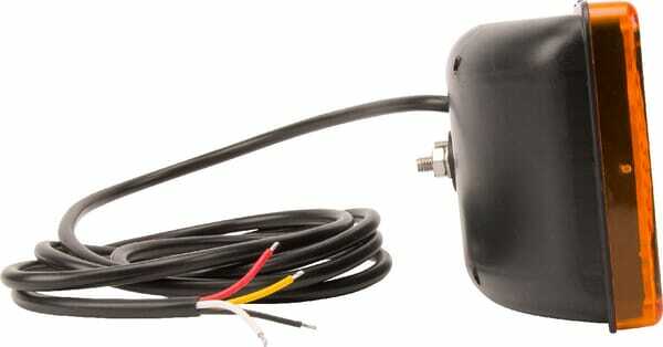 Pièces agricoles - Eclairage - Feu arrière LED rectangle gauche 12-24V, 287.5x100.5x65mm, Kramp