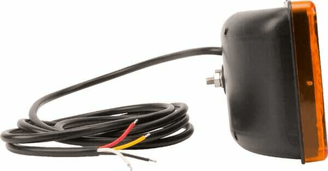 Pièces agricoles - Eclairage - Feu arrière LED rectangle gauche 12-24V, 287.5x100.5x65mm, Kramp