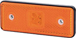 Feu de gabarit LED, 0.4/0.7W, rectangulaire, 12/24V, orange, 112x45x11mm, 3 LED's, gopart