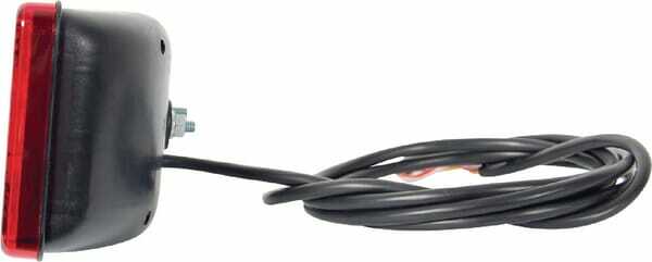 Pièces agricoles - Eclairage - Feu arrière LED rectangle gauche 12-24V, 287.5x100.5x65mm, Kramp