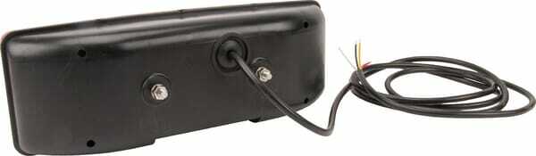 Pièces agricoles - Eclairage - Feu arrière LED rectangle gauche 12-24V, 287.5x100.5x65mm, Kramp