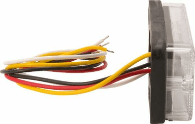 Pièces agricoles - Eclairage - Feu arrière multifonction LED rectangle universel, 12-24V, 107.4x46.7x23mm, Kramp