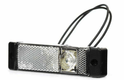 Feu de gabarit LED, rectangulaire, 12-24V, 130x32x20mm, Kramp
