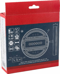 Pièces agricoles - Eclairage - Feu arrière multifonction LED, rond, 12-24V, Ø 140mm, 5 fiches, Kramp
