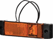 Feu de gabarit LED, rectangulaire, 12-24V, 130x32x20.5mm, Kramp