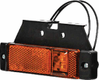 Feu de gabarit LED, rectangulaire, 12-24V, 130x32x20.5mm, Kramp
