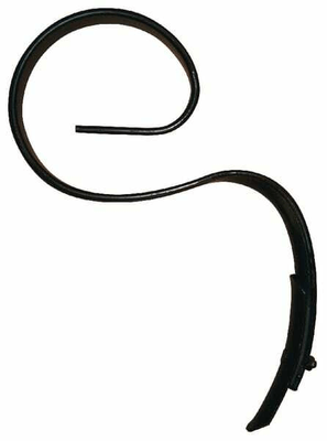 Pièces agricoles - Travail du sol - Dent à ressort 45x10x525mm avec pointe adaptable pour Väderstad