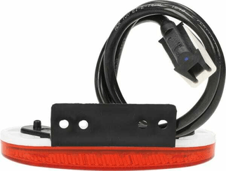 Pièces agricoles - Eclairage - Feu de gabarit LED, rectangulaire, 12-24V, 114x40x25mm, Jaeger, Kramp