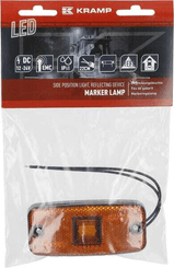 Pièces agricoles - Eclairage - Feu de gabarit LED, rectangulaire, 12-24V, 111x50.5x23mm, Kramp