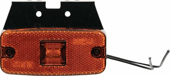 Pièces agricoles - Eclairage - Feu de gabarit LED, rectangulaire, 12-24V, 111x50.5x23mm, Kramp