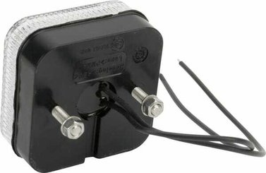 Pièces agricoles - Eclairage - Feu de gabarit LED, carré, 12-24V, 65x65x28mm, Kramp