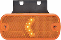Feu de gabarit LED, rectangulaire, 12-24V, 105.4x45x11.8mm, Kramp