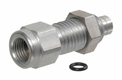 Raccord passe-cloison 1/4"