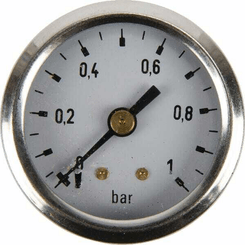 Pièces agricoles - Hydraulique - Manomètre Ø40mm 0-1bar1/8"