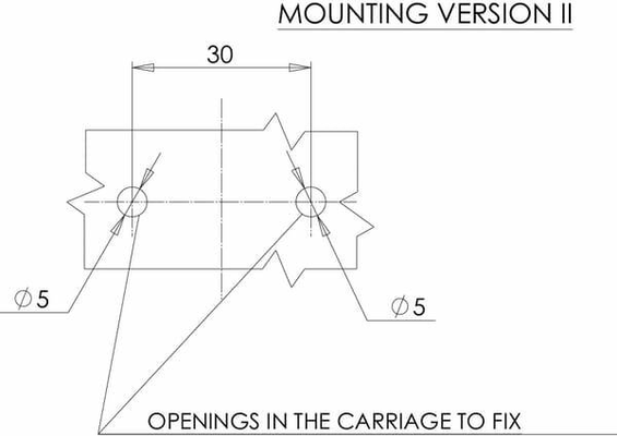 Pièces agricoles - Eclairage - Feu de gabarit LED, carré, 12-24V, 65x65x28mm, Jaeger, Kramp