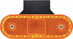 Feu de gabarit LED, rectangulaire, 12-24V, 114x40x25mm, Kramp