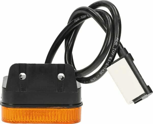 Pièces agricoles - Eclairage - Feu de gabarit LED, carré, 12-24V, 65x65x28mm, Jaeger, Kramp