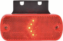 Feu de gabarit LED, rectangulaire, 12-24V, 105.4x45x11.8mm, Kramp