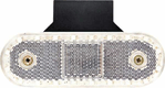 Feu de gabarit LED, rectangulaire, 12-24V, 114x40x25mm, Kramp