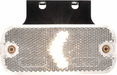 Pièces agricoles - Eclairage - Feu de gabarit LED, rectangulaire, 12-24V, 105.4x45x11.8mm, Kramp