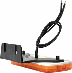 Pièces agricoles - Eclairage - Feu de gabarit LED, rectangulaire, 12-24V, 105.4x45x11.8mm, Kramp