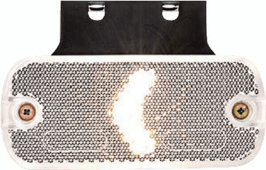 Pièces agricoles - Eclairage - Feu de gabarit LED, rectangulaire, 12-24V, 105.4x45x11.8mm, Kramp