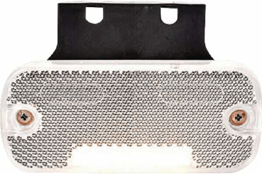 Pièces agricoles - Eclairage - Feu de gabarit LED, rectangulaire, 12-24V, 105.4x45x11.8mm, Kramp