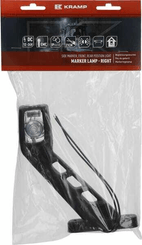 Pièces agricoles - Eclairage - Feu de gabarit droit LED, 12-24V, 165x187x37mm, Kramp