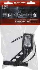Pièces agricoles - Eclairage - Feu de gabarit gauche LED, 12-24V, 114x135x37mm, Kramp