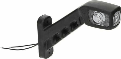Pièces agricoles - Eclairage - Feu de gabarit droit LED, 12-24V, 165x187x37mm, Kramp