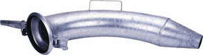 Raccord femelle 6" + embout de tuyau à 90°