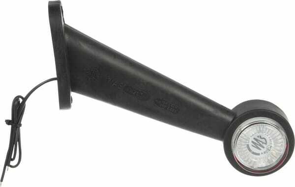 Pièces agricoles - Eclairage - Feu de gabarit LED, 12-24V, 190x164x48.6mm, Kramp