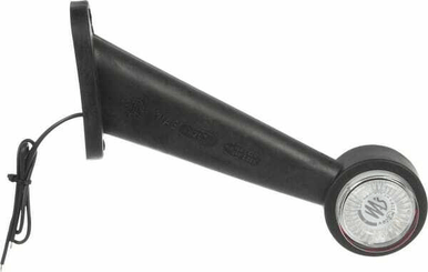 Pièces agricoles - Eclairage - Feu de gabarit LED, 12-24V, 190x164x48.6mm, Kramp