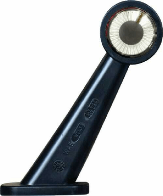 Pièces agricoles - Eclairage - Feu de gabarit LED, 12-24V, 190x164x48.6mm, Kramp