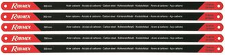 LOT DE 5 LAMES POUR SCIE A METAUX 30CM