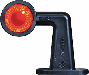 Pièces agricoles - Eclairage - Feu de gabarit droit LED, 12-24V, 125.5x148.5x48.6mm, Kramp