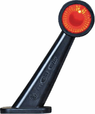 Pièces agricoles - Eclairage - Feu de gabarit LED, 12-24V, 190x164x48.6mm, Kramp