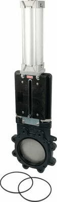 Pièces agricoles - Hydraulique - Vanne à guillotine pneumatique 6" LOCKER BiDi Battioni Pagani