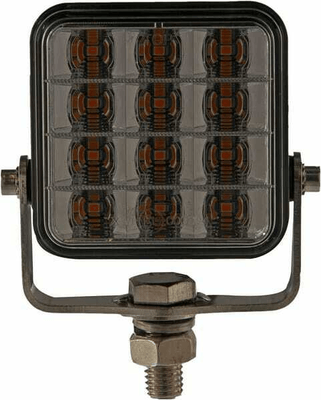 Pièces agricoles - Eclairage - Témoin d’avertissement LED, 10-30V, orange, 12 LED, Kramp