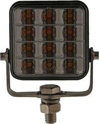 Pièces agricoles - Eclairage - Témoin d’avertissement LED, 10-30V, orange, 12 LED, Kramp