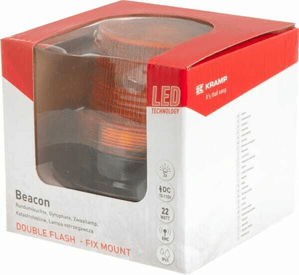 Pièces agricoles - Eclairage - Gyrophare LED, 10-110 V, avec boulon