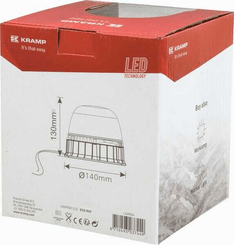 Pièces agricoles - Eclairage - Gyrophare LED boulonnée, CEM
