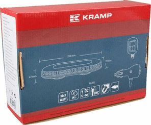 Pièces agricoles - Eclairage - Rampe lumineuse mini-rampe LED magnétique 3x30W