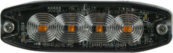 Pièces agricoles - Eclairage - Clignotant, orange, 4 LED