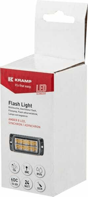 Pièces agricoles - Eclairage - Témoin d’avertissement LED, orange, Kramp