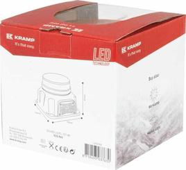 Pièces agricoles - Eclairage - Gyrophare LED, avec boulon et bip d’avertissement (97 dB)