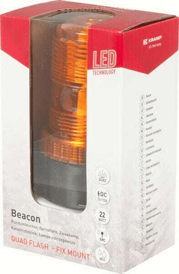 Pièces agricoles - Eclairage - Gyrophare LED, 10-110 V, avec boulon