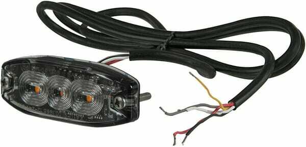 Pièces agricoles - Eclairage - Clignotant, orange, 3 LED