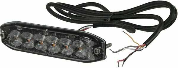 Pièces agricoles - Eclairage - Clignotant, orange, 6 LED
