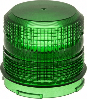 Pièces agricoles - Eclairage - Cabochon de gyrophares vert Kramp